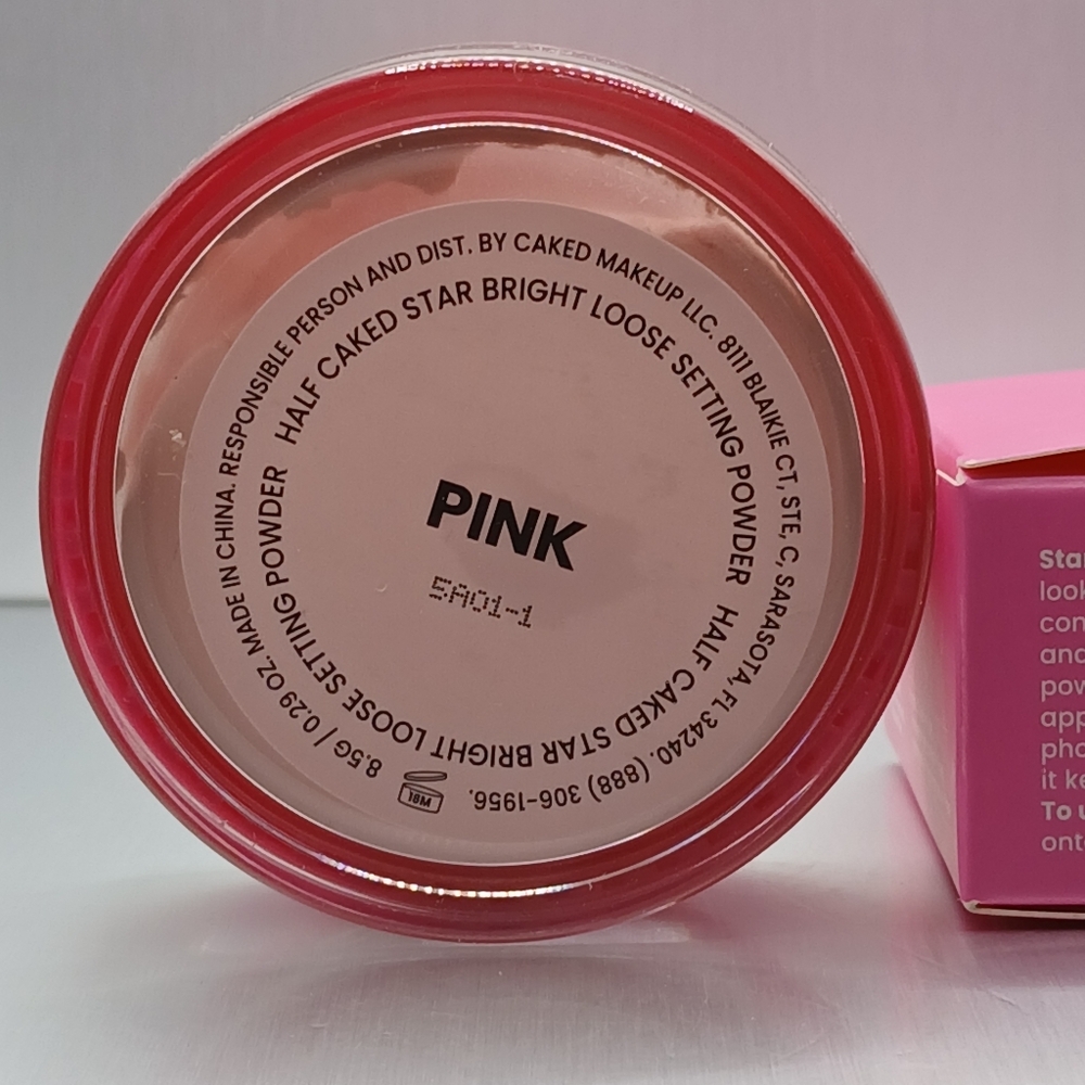 Half Caked Star Bright Loose Setting Powder shade PINK - Picture 7 of 7